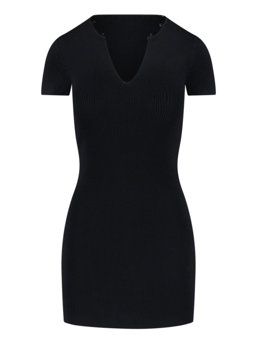 Alexander Wang 89% Viscose dress in black