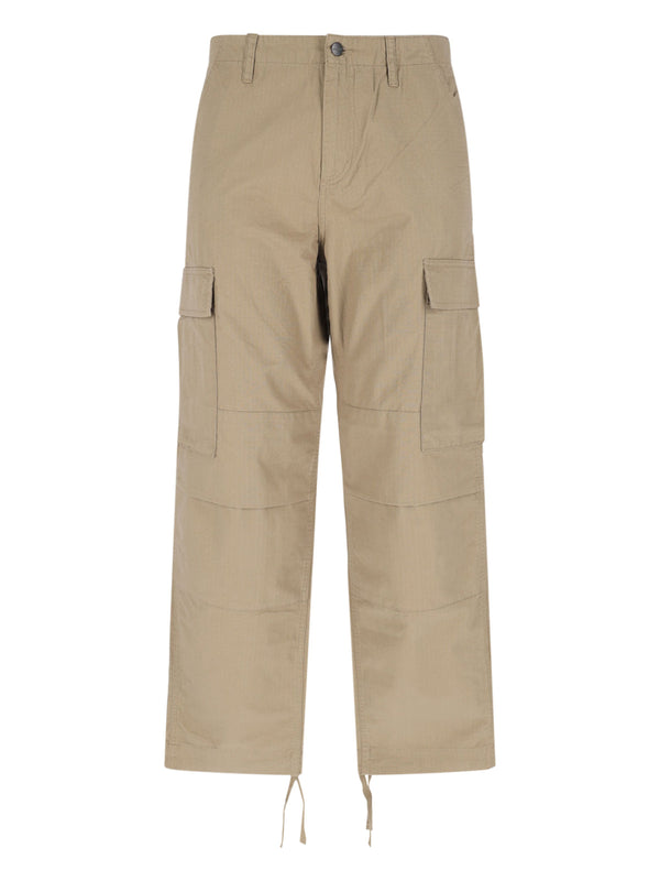 Carhartt Wip 100% Cotton cargo pants in beige