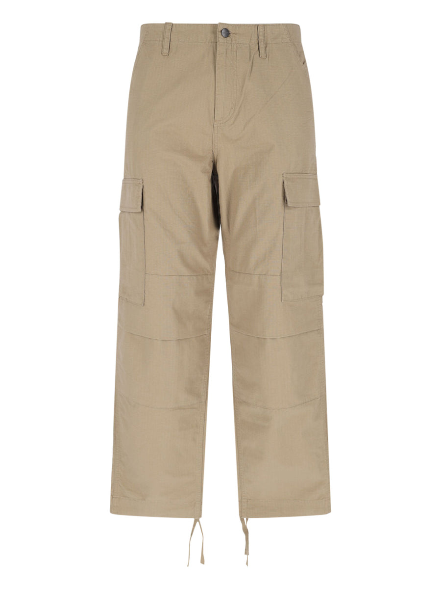 Carhartt Wip 100% Cotton cargo pants in beige