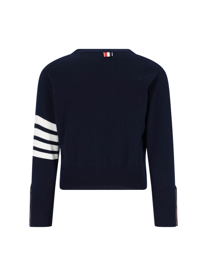 Thom Browne Sweaters Blue Cashmere