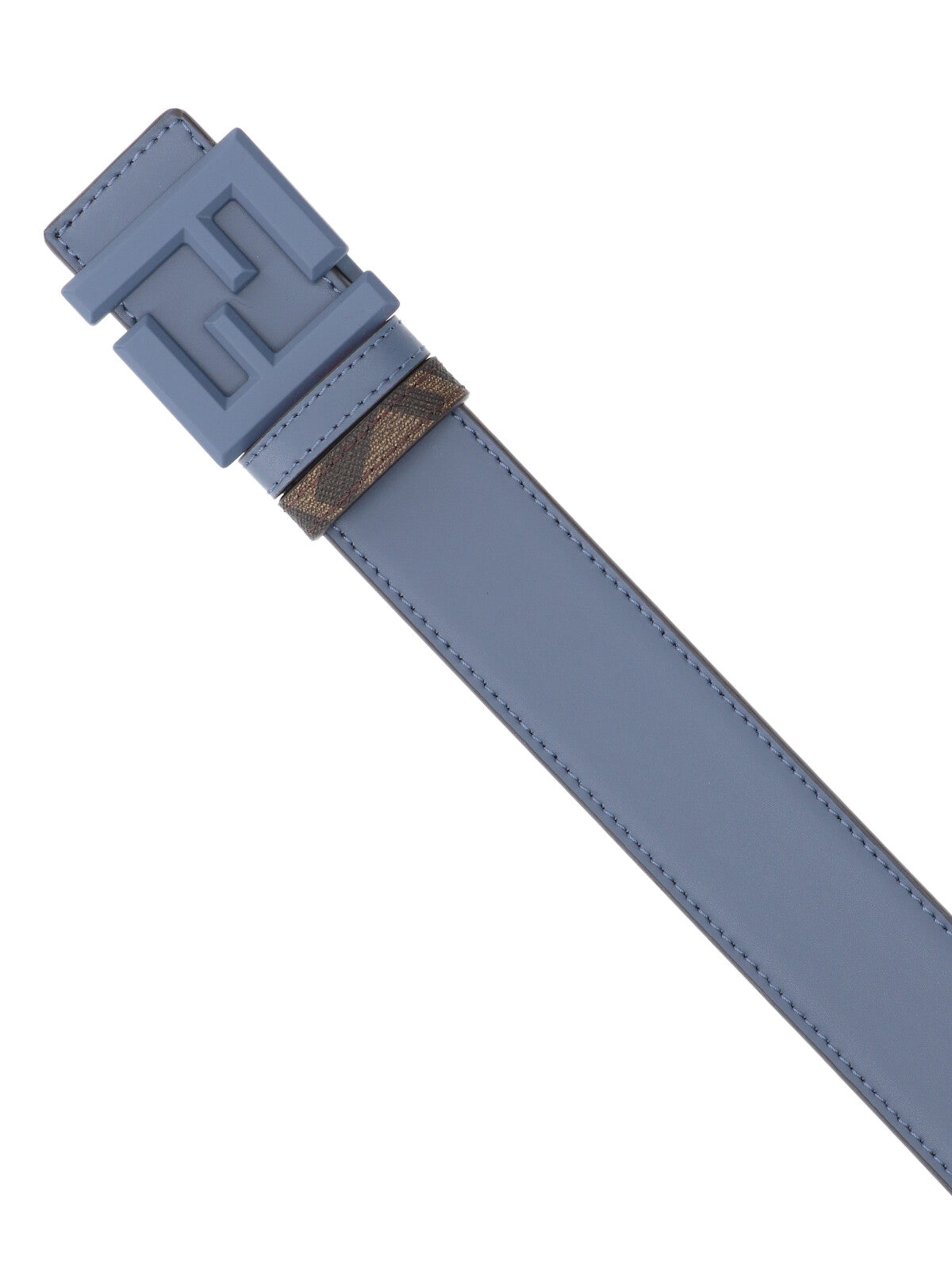 Fendi Belts Blue Calf Leather
