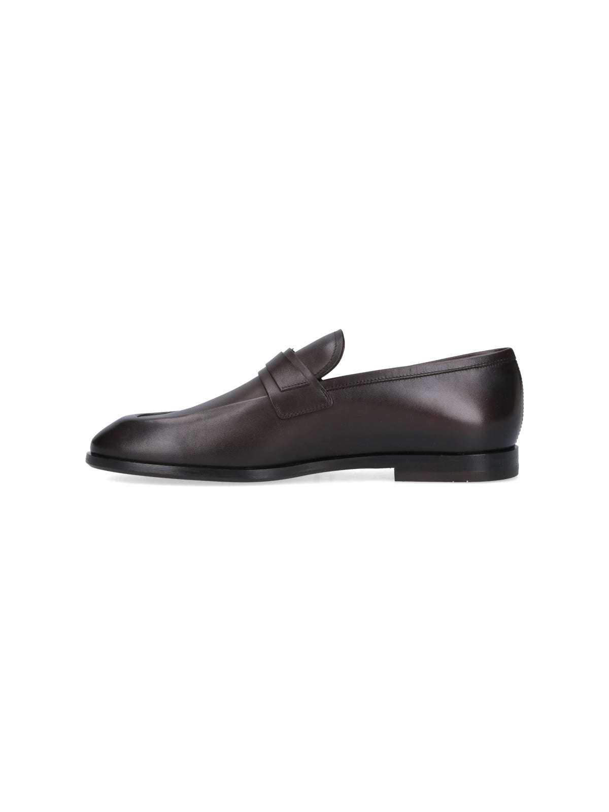 Ferragamo Flat Shoes Brown Upper: Calf Leather