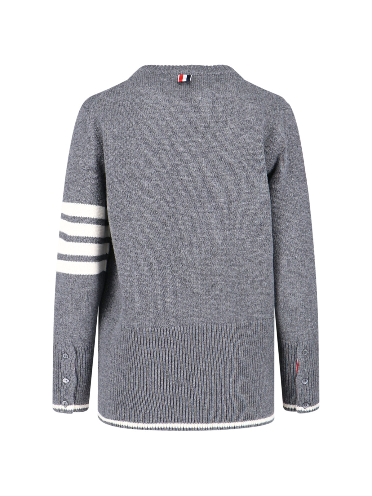Thom Browne Sweaters Grey Virgin Wool