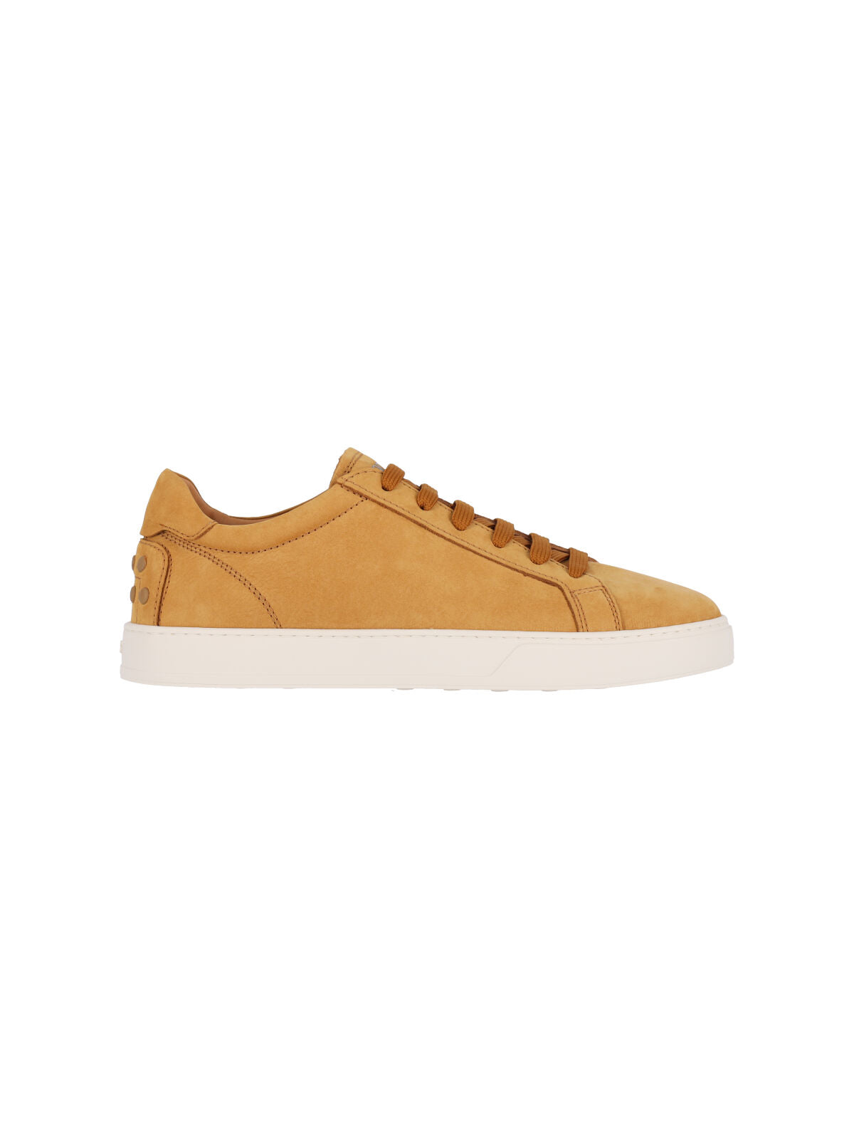 Tods Sneakers Yellow Outer Material: Calf Leather