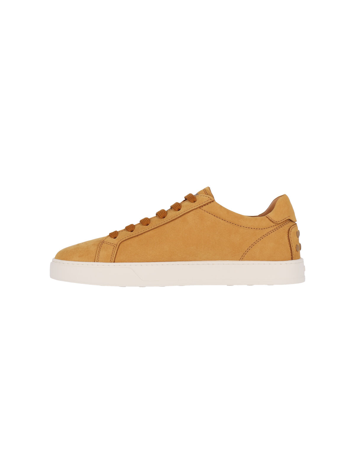 Tods Sneakers Yellow Outer Material: Calf Leather