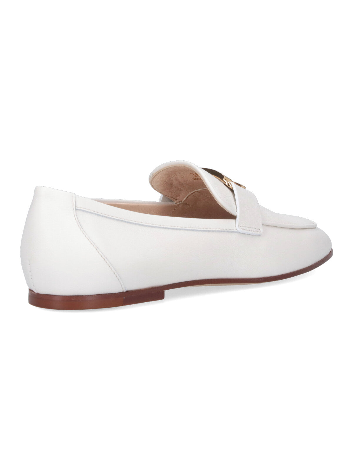 Tods Flat shoes White Outer Material: Calf Leather