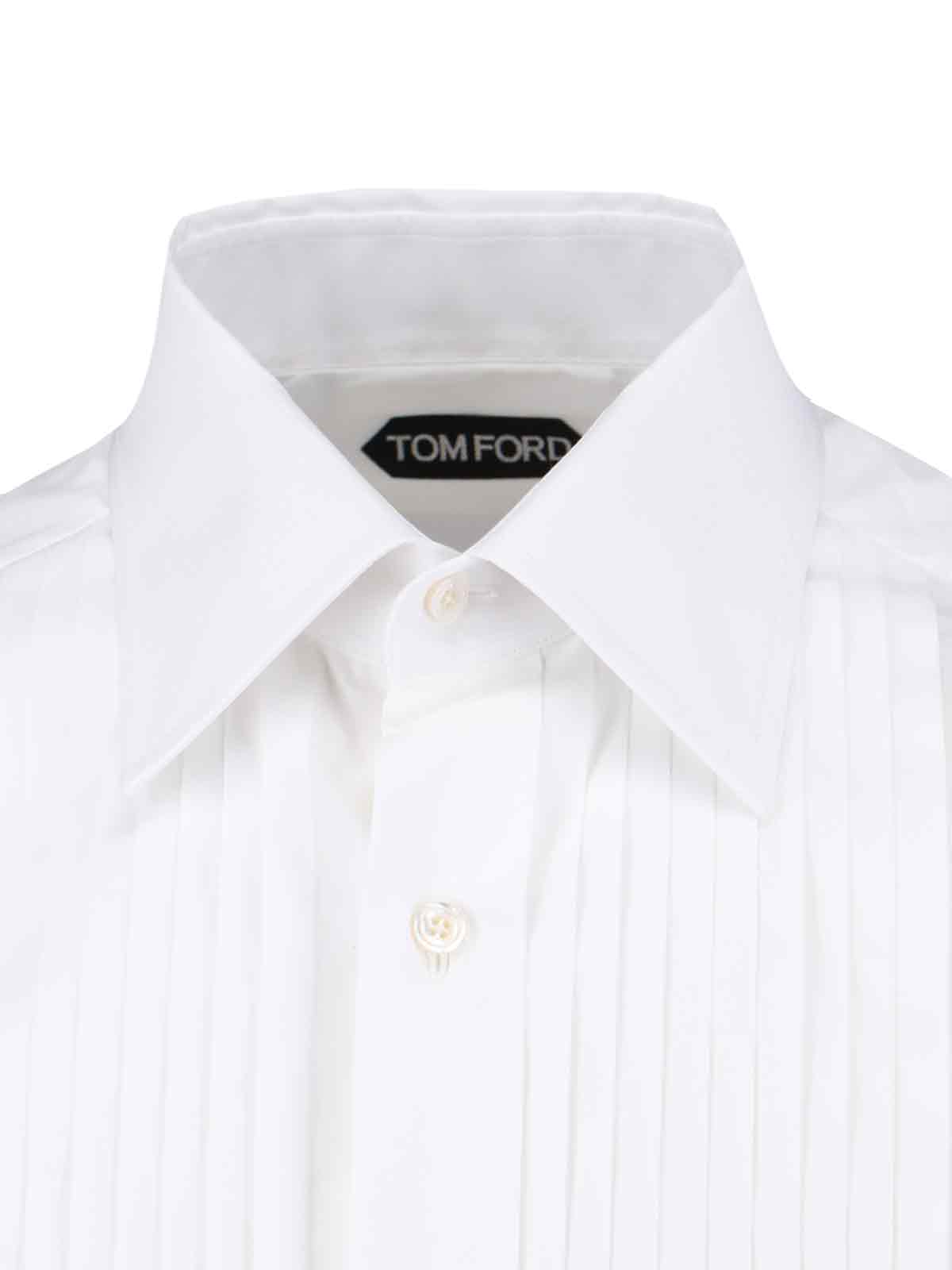 Tom Ford Shirts White Cotton