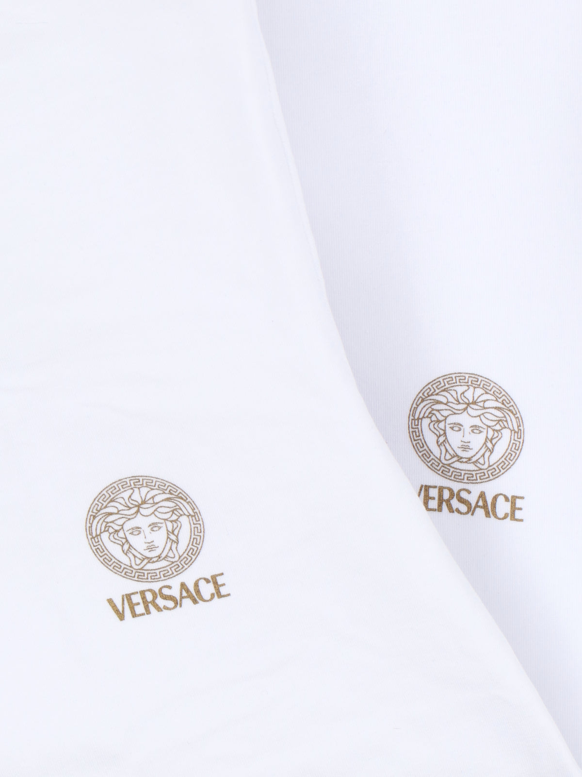 Versace T-shirts and Polos White Cotton