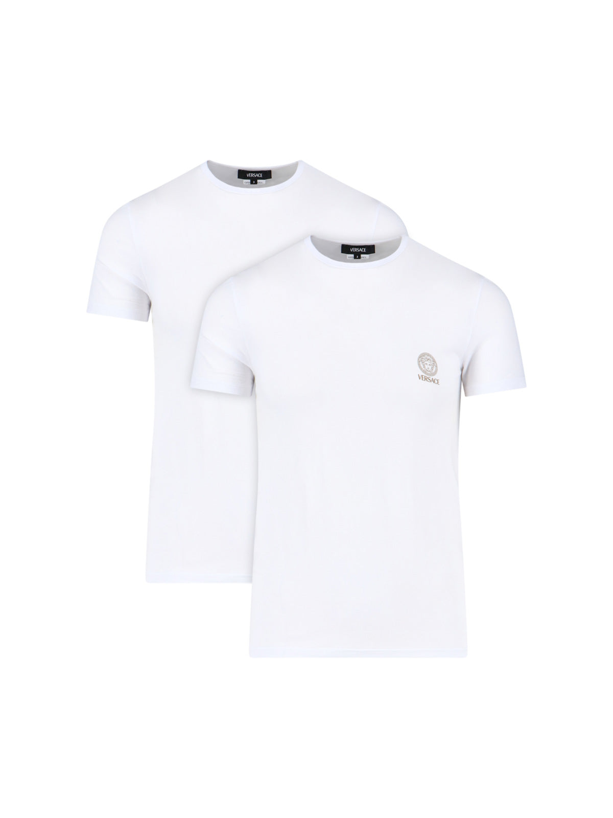 Versace T-shirts and Polos White Cotton