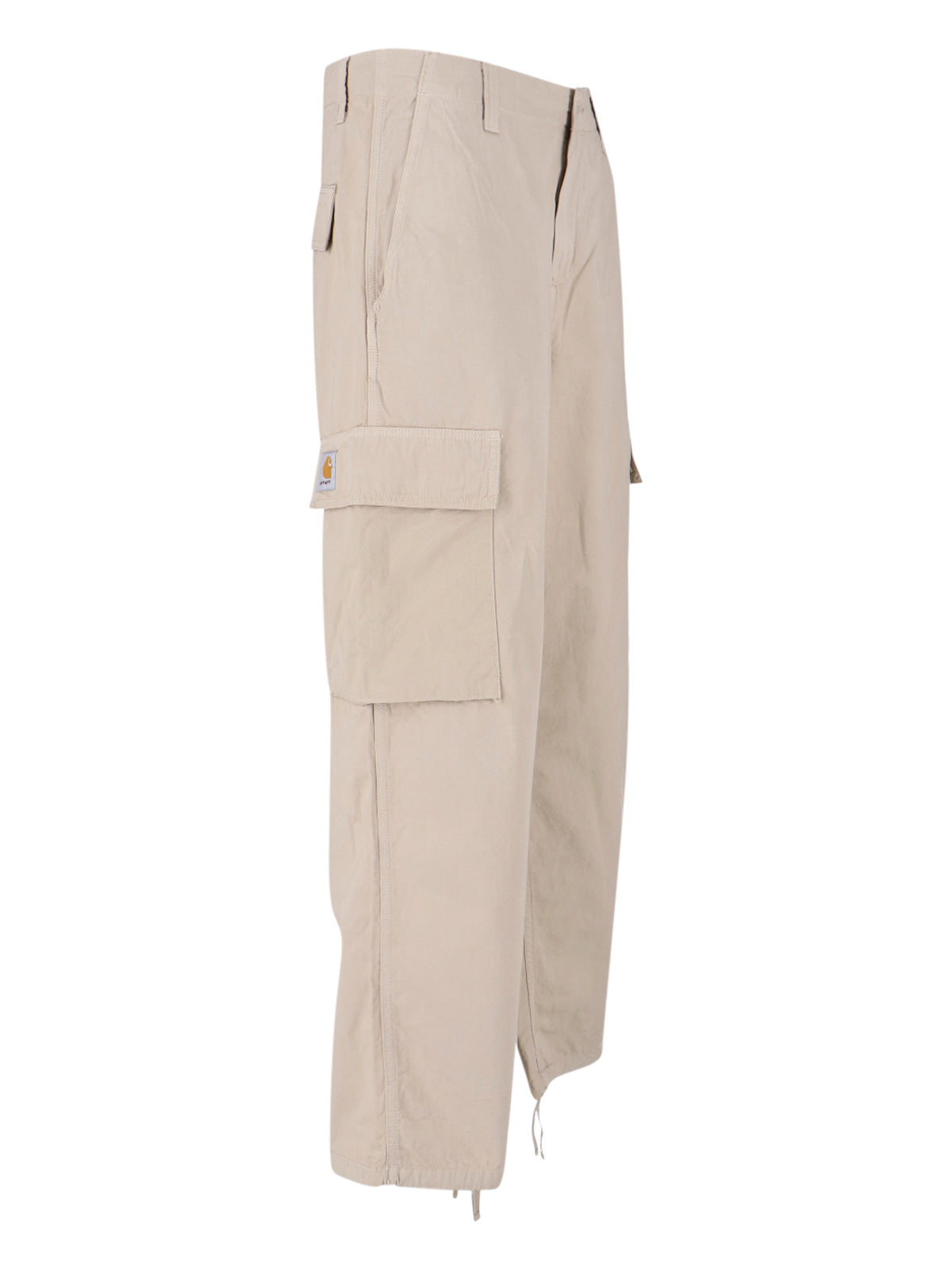 Carhartt WIP Trousers Beige Cotton