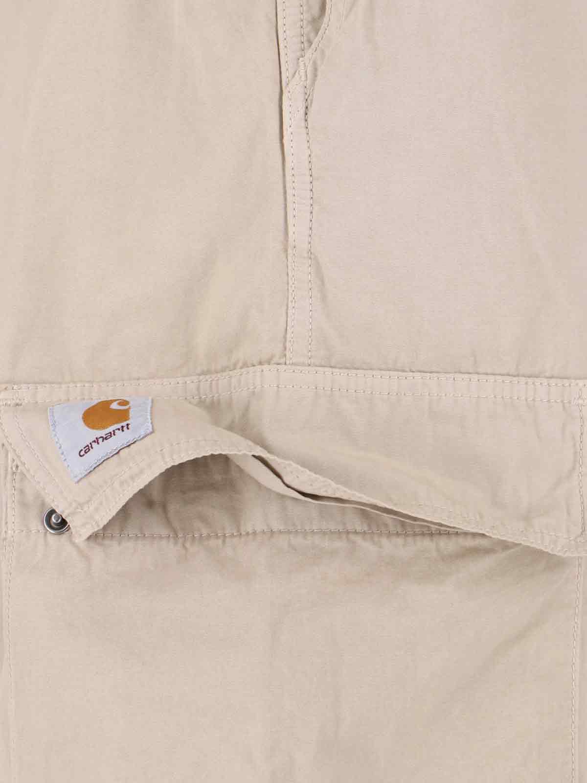 Carhartt WIP Trousers Beige Cotton