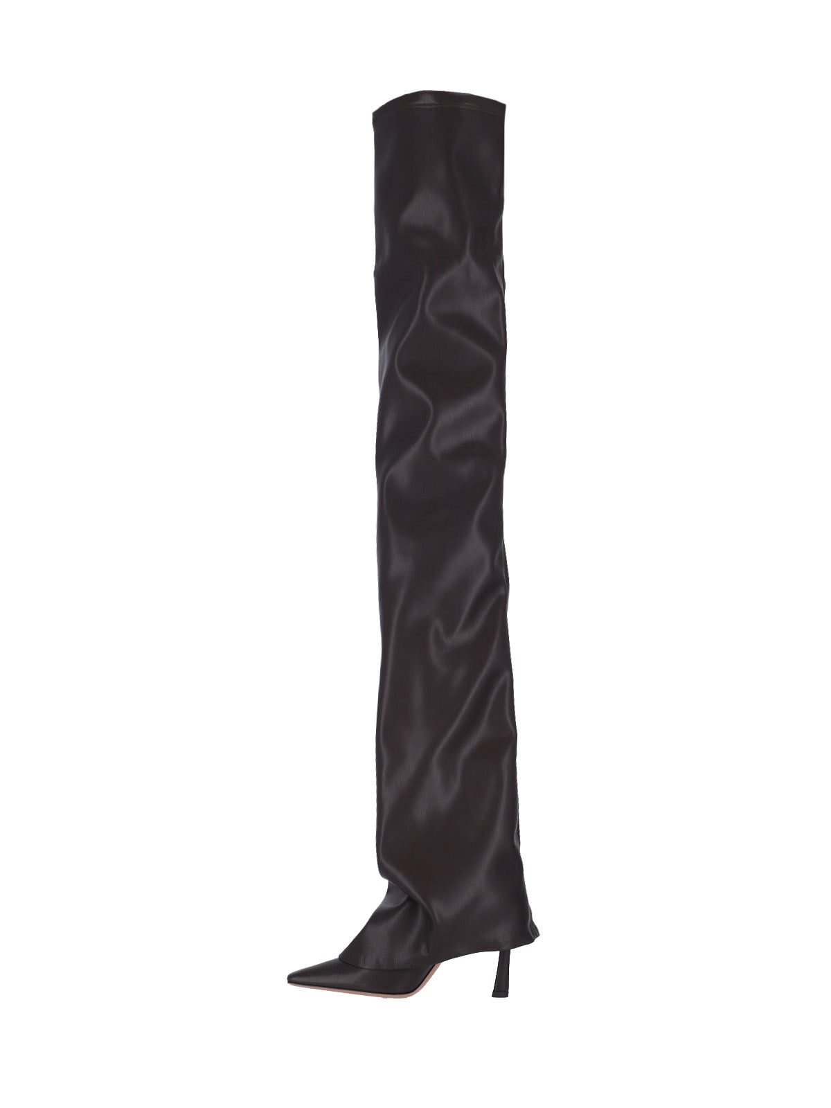 The Attico Boots Brown Main Fabric: Polyurethane
