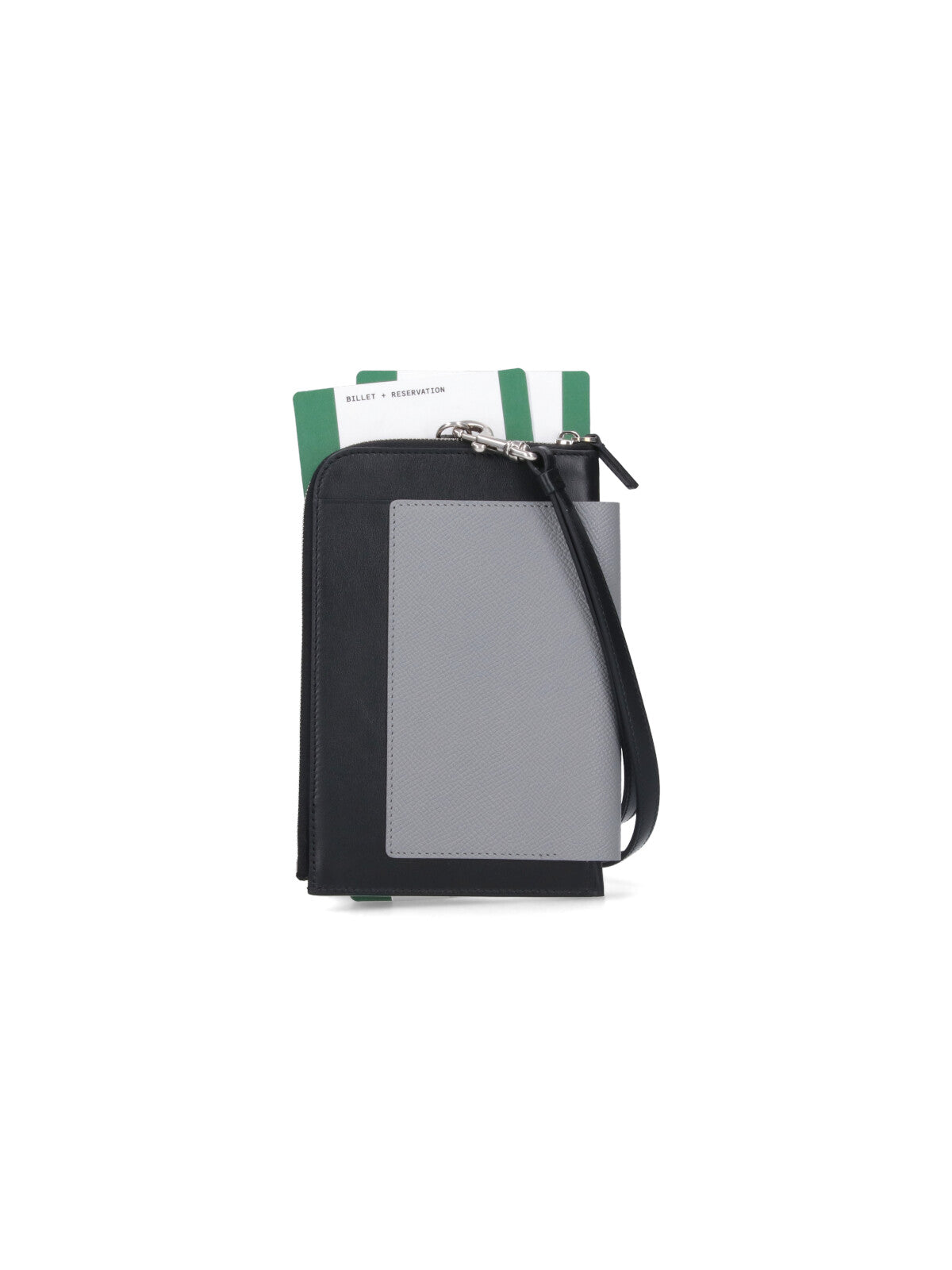 Balenciaga Wallets Grey Calf Leather