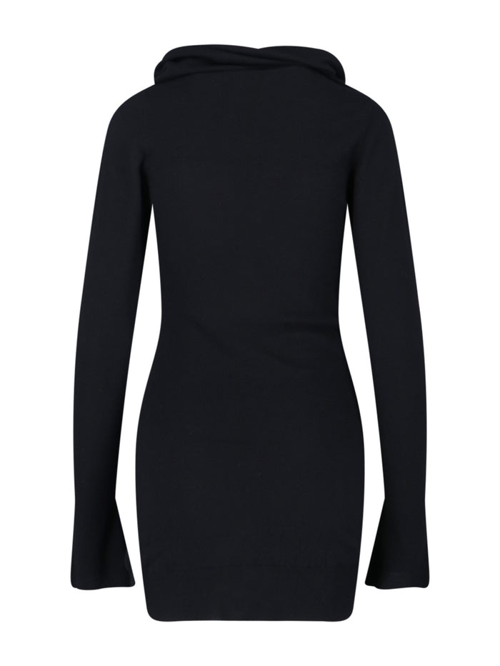 The Attico Dresses Black Wool