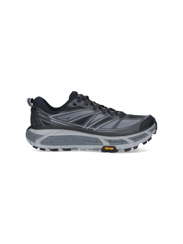 Hoka Upper: 76% Synthetic sneaker in black
