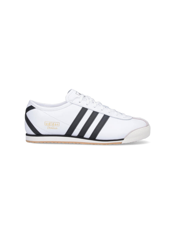 Adidas 100% Leather sneaker in white