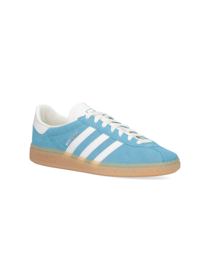 Adidas Sneakers Blue Leather