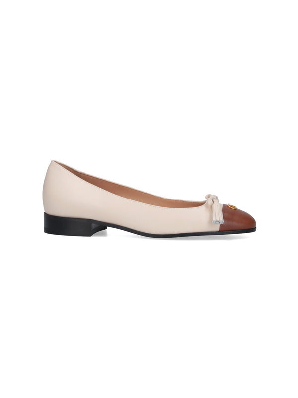 Valentino Garavani Upper: 100% Goat Leather flat in white