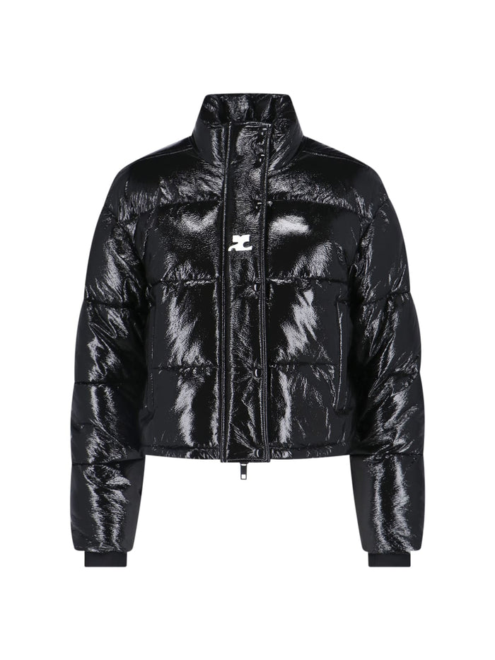 Courrèges Jackets Black Main Fabric: Viscose