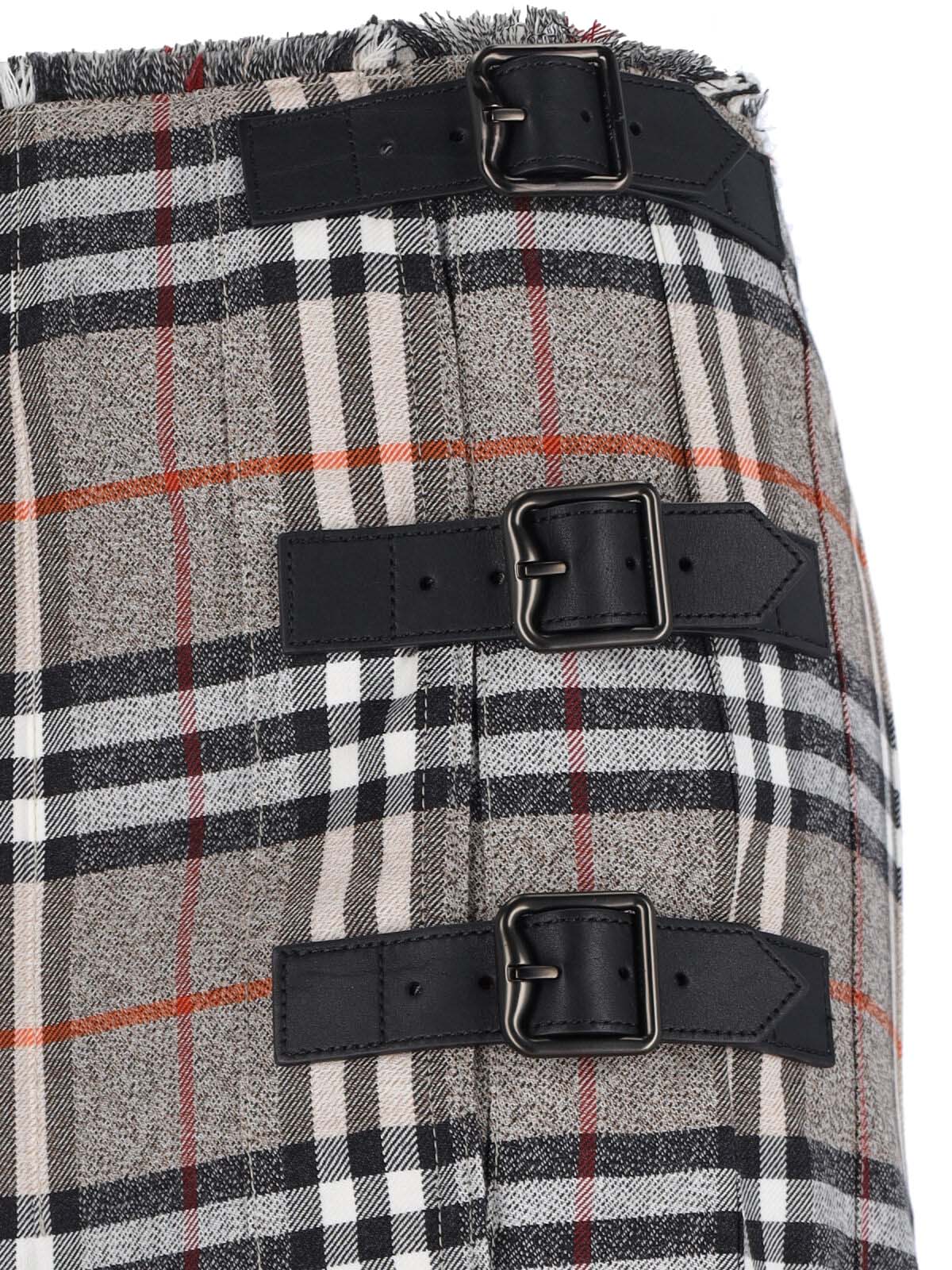 Burberry Skirts Brown Wool
