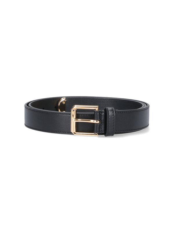 Givenchy 100% Calf Leather belt in black