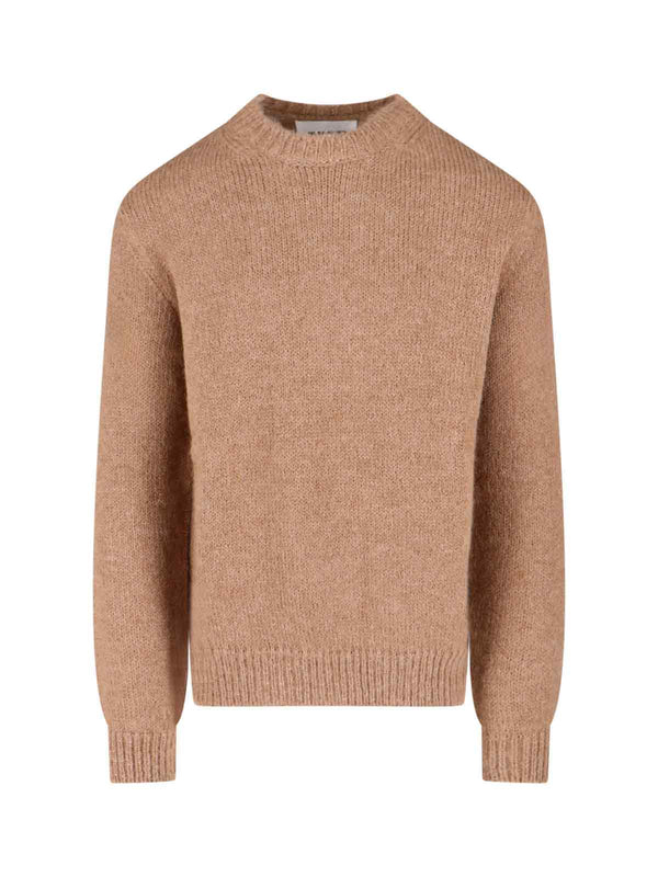 Jil Sander 81% Alpaca sweater in beige