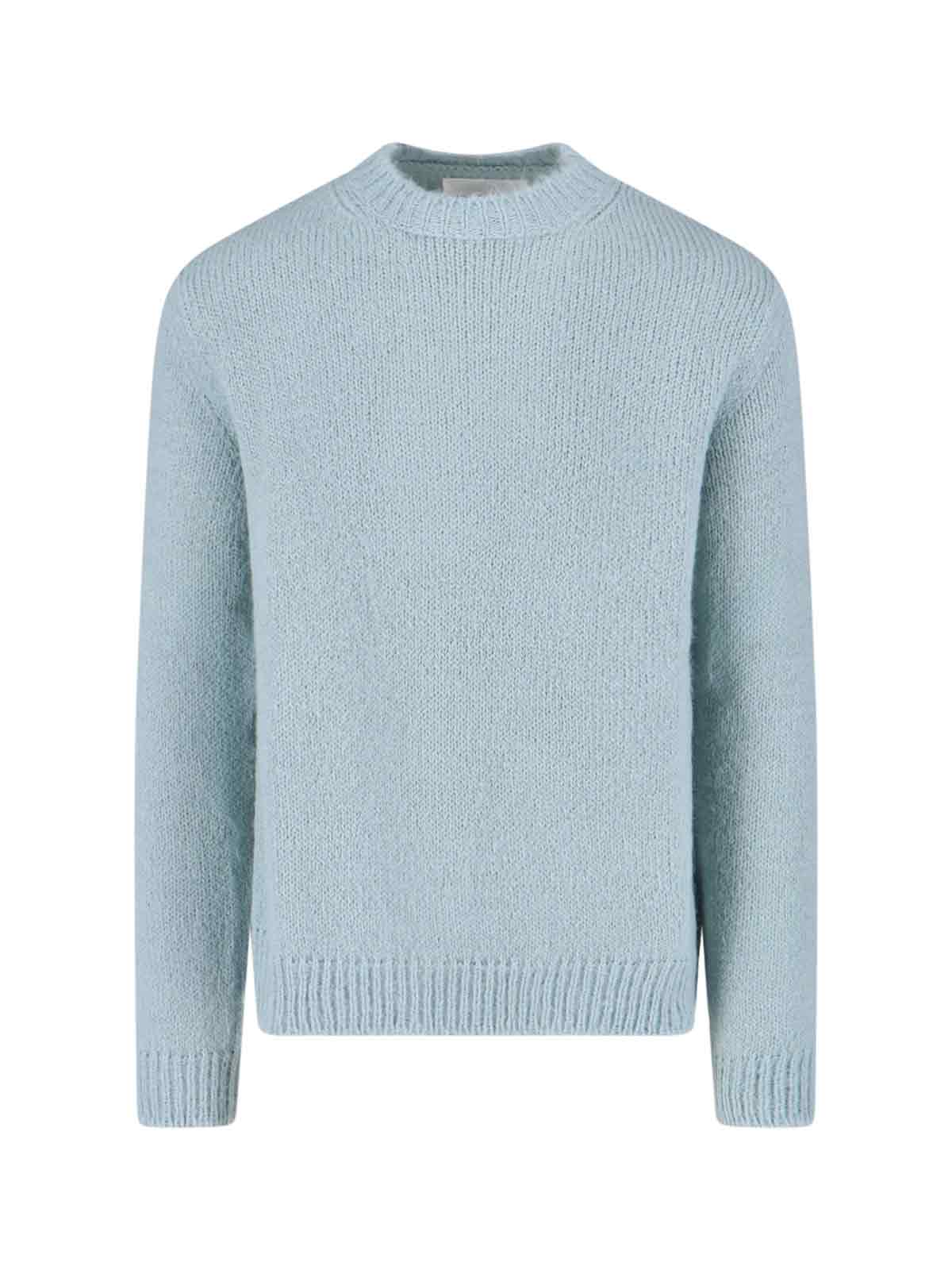 Jil Sander Sweaters Blue Alpaca