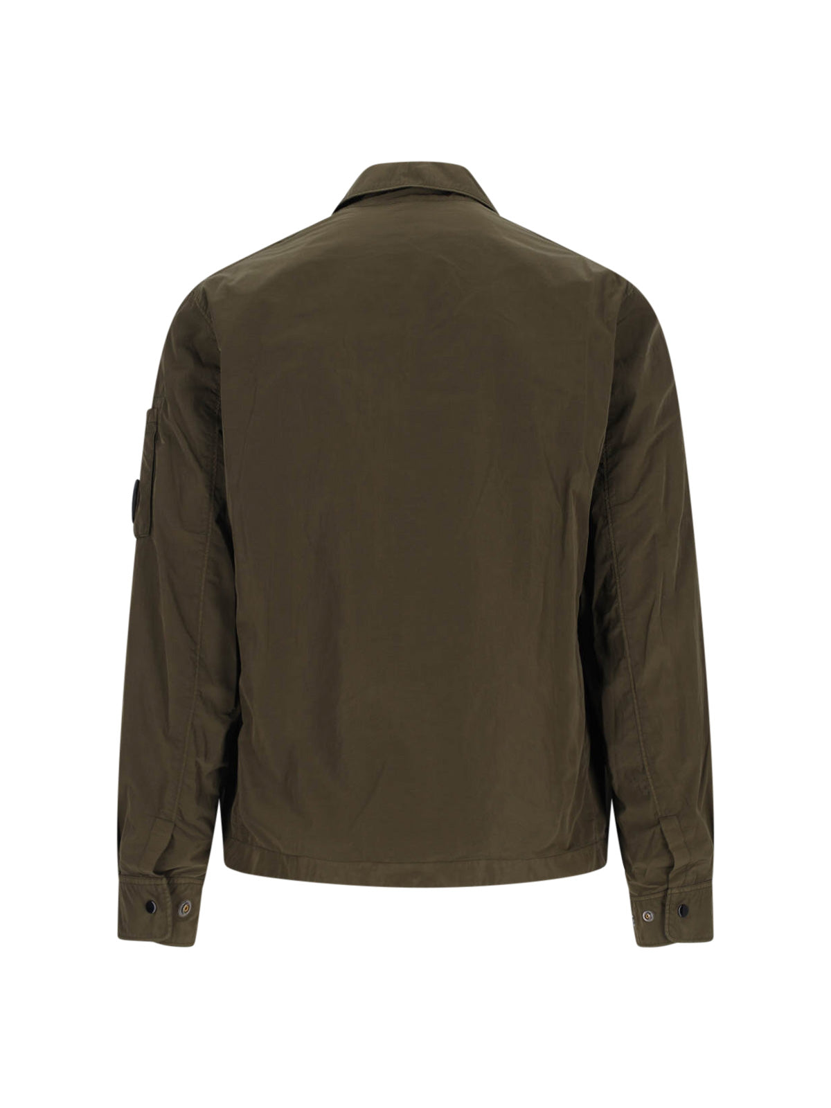 C.P. COMPANY Shirts Green Polyamide