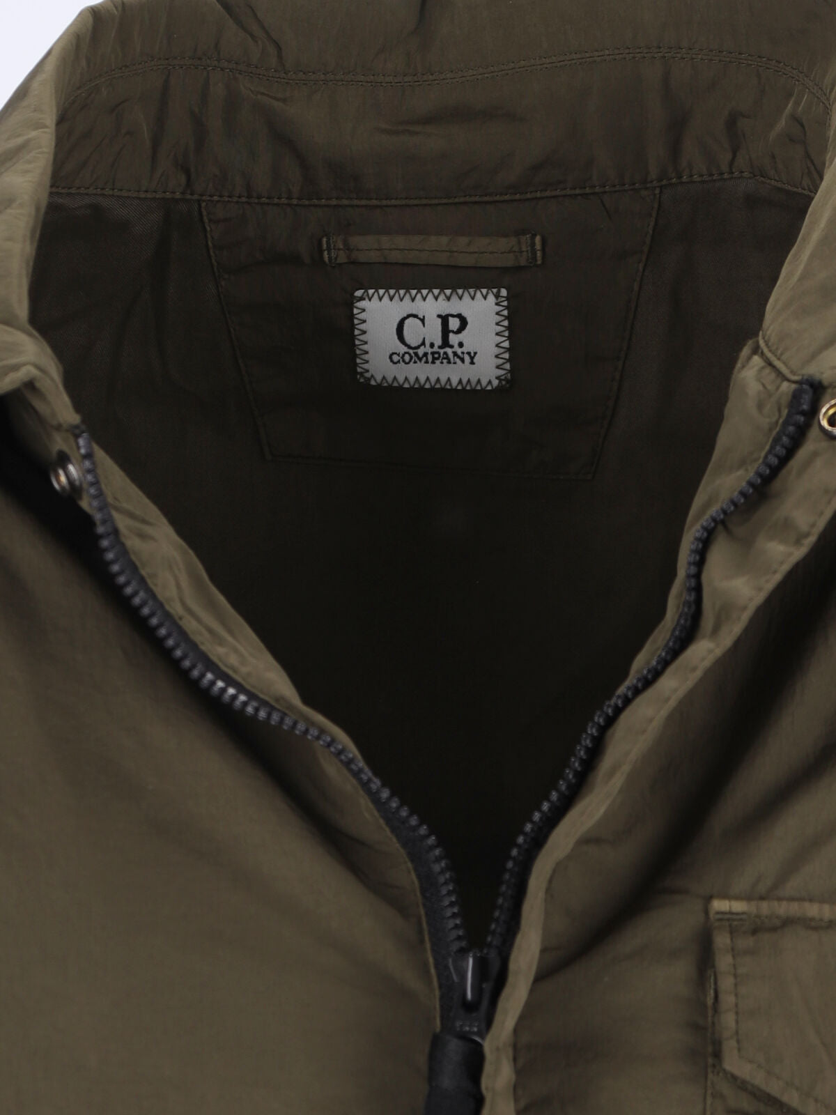 C.P. COMPANY Shirts Green Polyamide