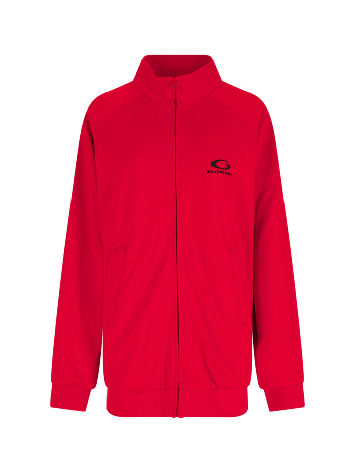Balenciaga Sweaters Red Polyamide