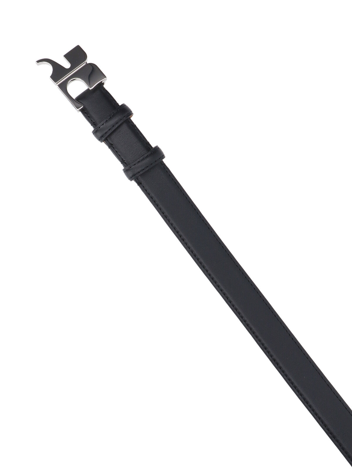 Courrèges Belts Black Main Fabric: Calf Leather