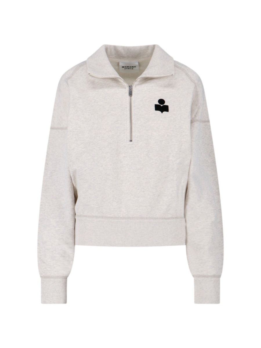 Marant Etoile 88% Cotton sweatshirt in white