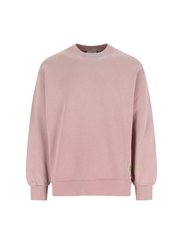 Carhartt Wip 100% Cotton sweatshirt in pink