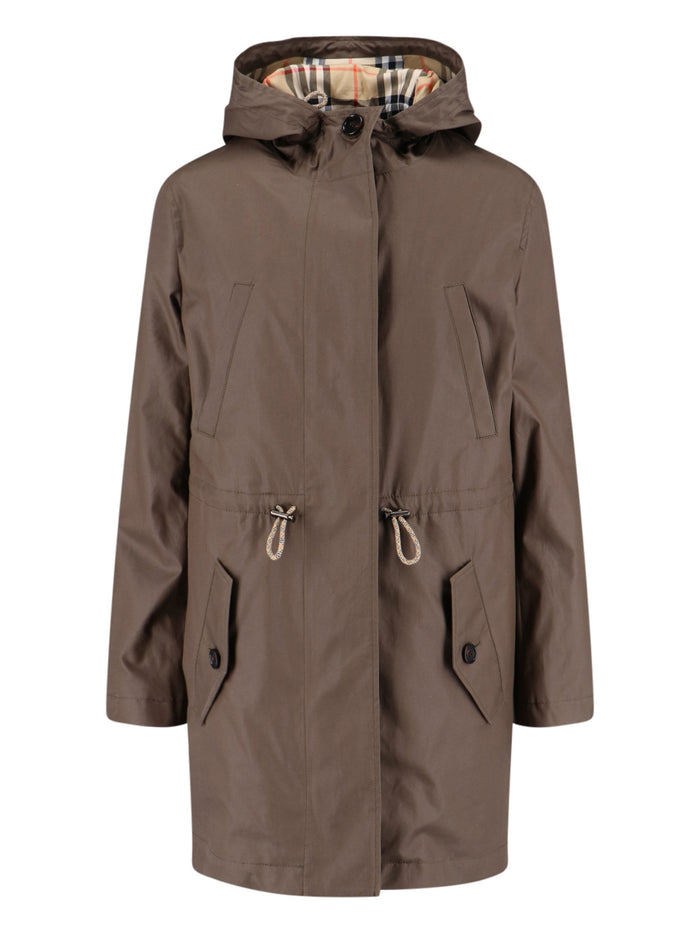 Burberry Jackets Green Cotton
