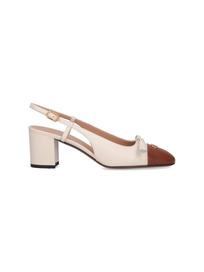 Valentino Garavani With Heel White Upper: Goat Leather