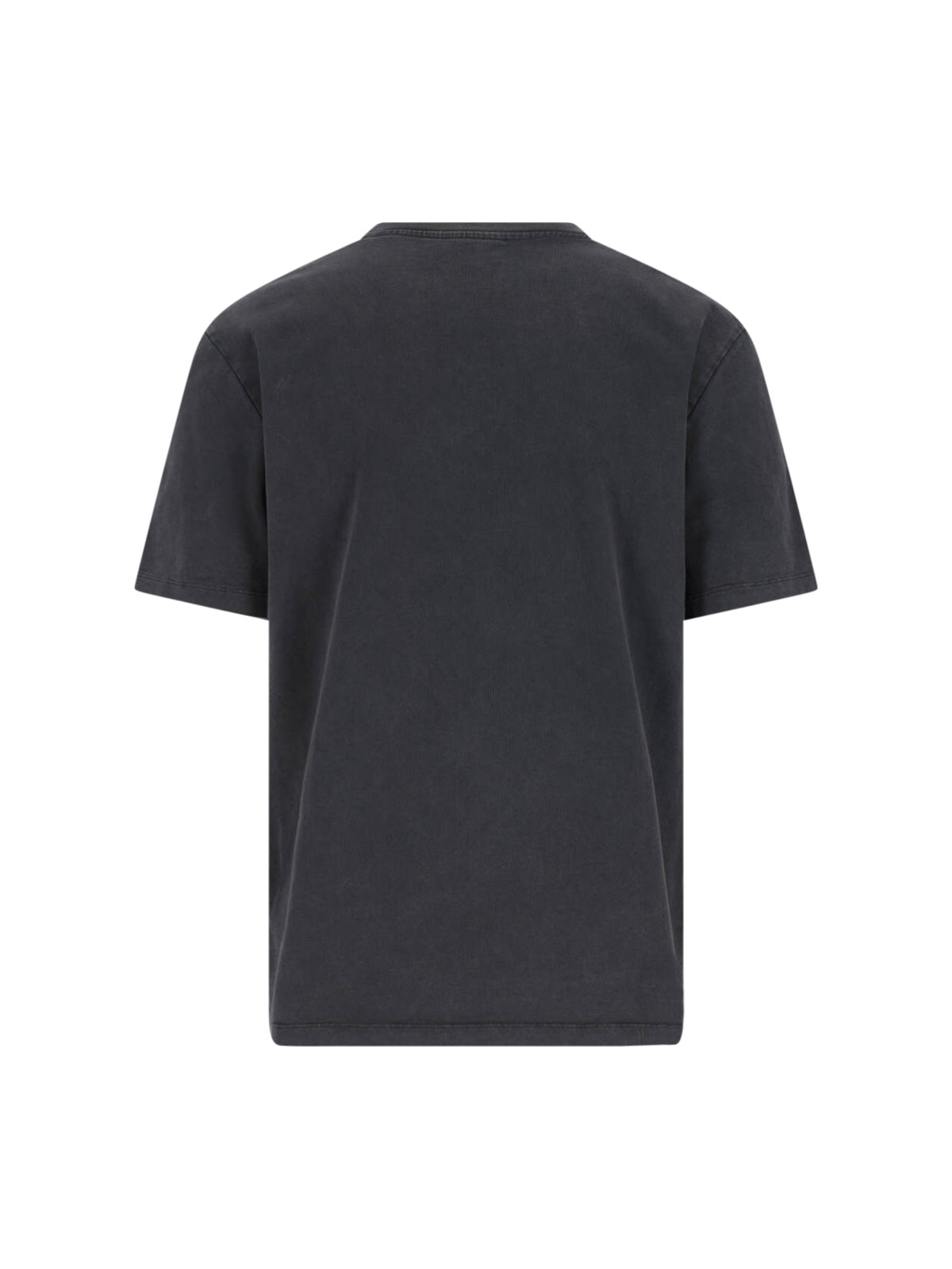 Balmain T-Shirts And Polos Grey Organic Cotton