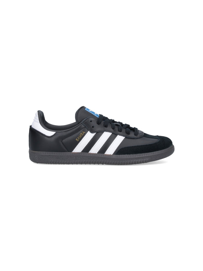Adidas Sneakers Black Leather