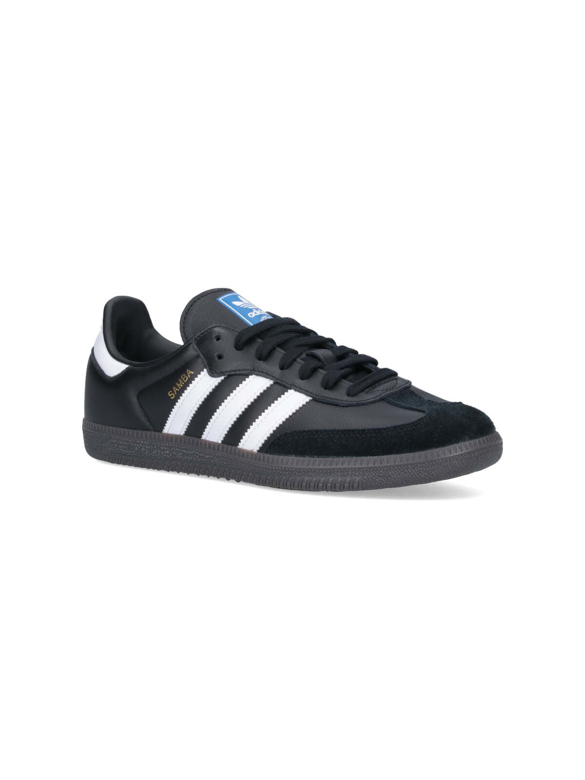 Adidas Sneakers Black Leather