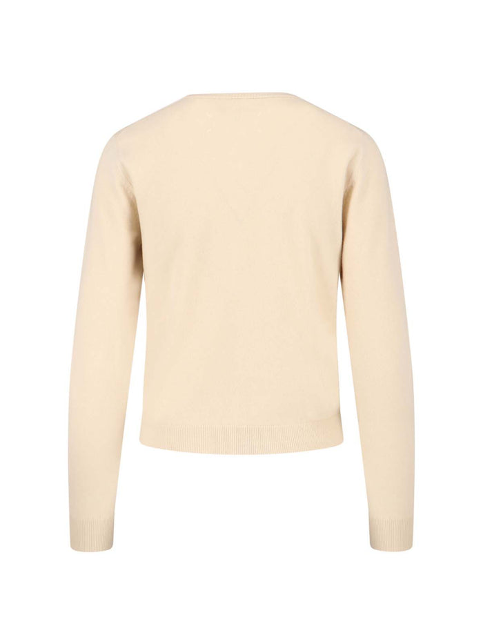 Maison Margiela Sweaters White Virgin Wool