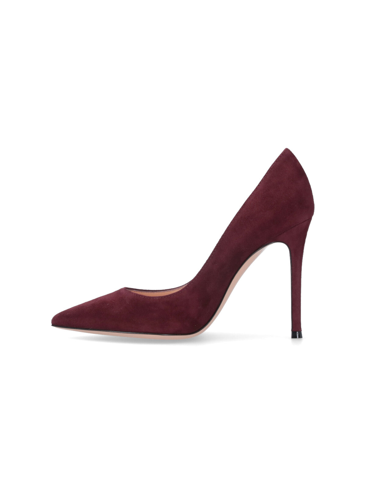 Gianvito Rossi With Heel Red Upper: Suede