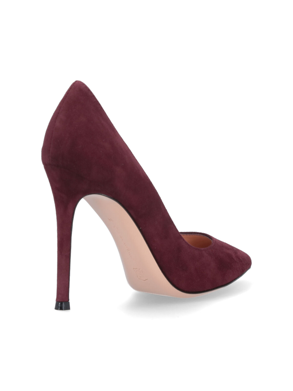 Gianvito Rossi With Heel Red Upper: Suede