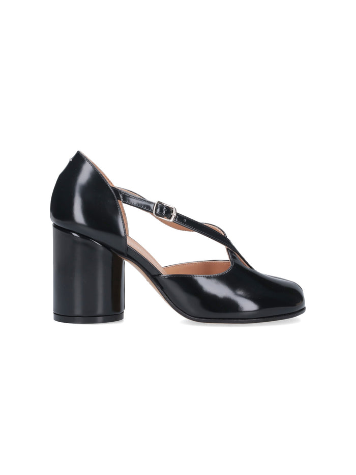Maison Margiela With Heel Black Bovine Leather