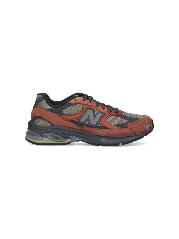 New Balance Textile sneaker in brown