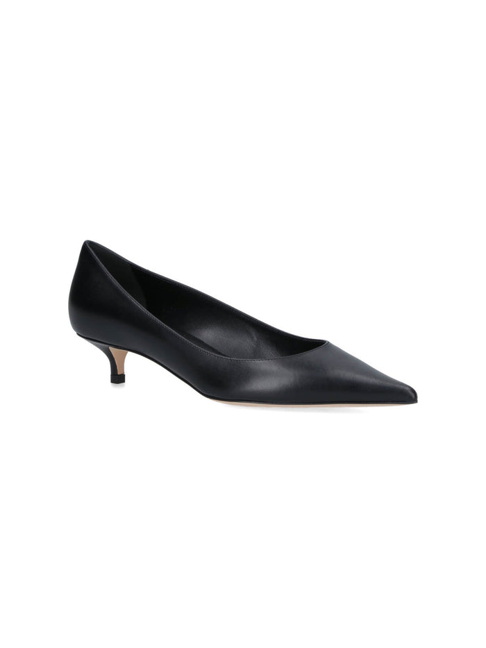 Jimmy Choo With Heel Black Outer: Calf Leather