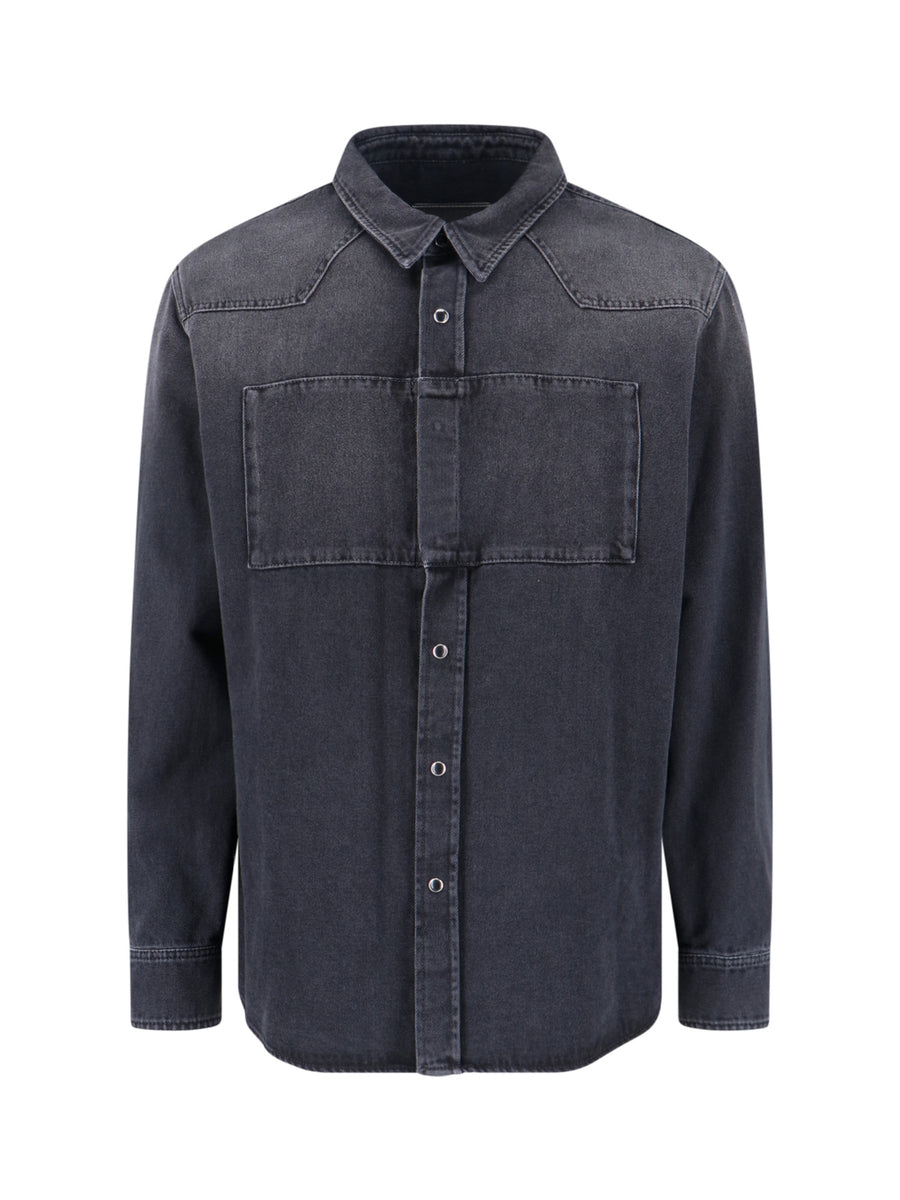 MM6 Maison Margiela 100% Cotton shirt in black