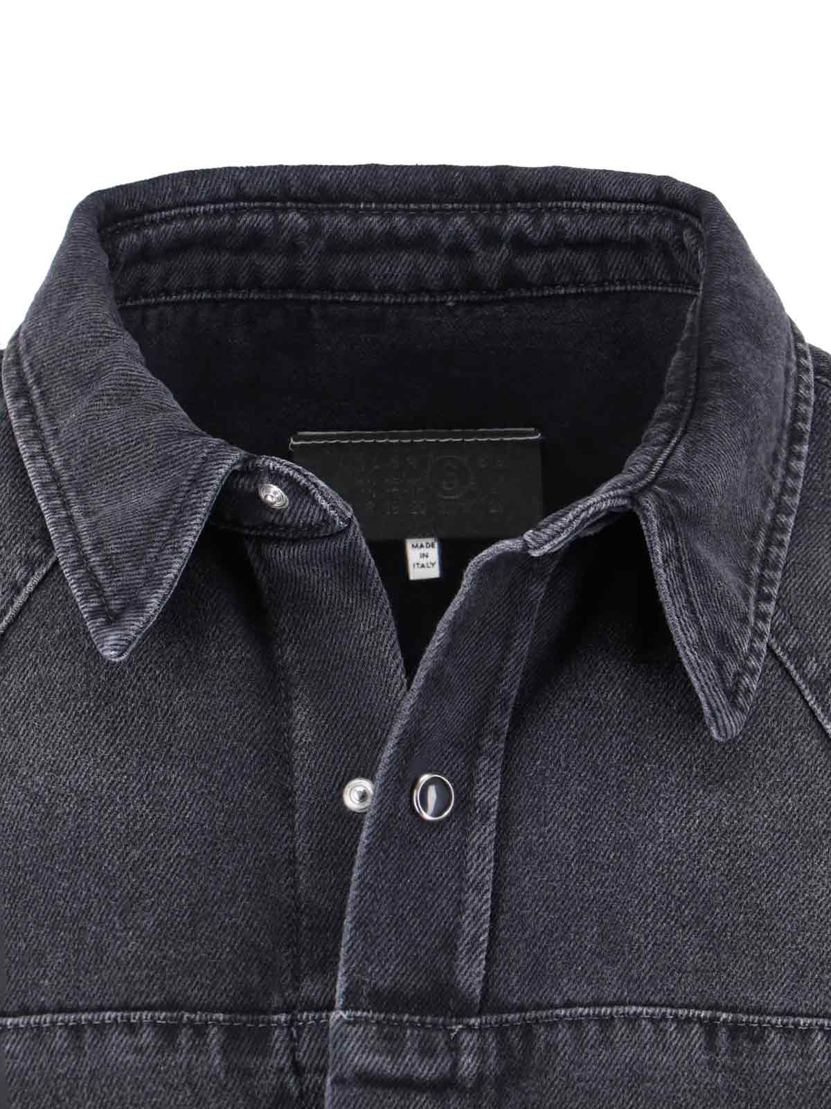 MM6 Maison Margiela Shirts Black Cotton