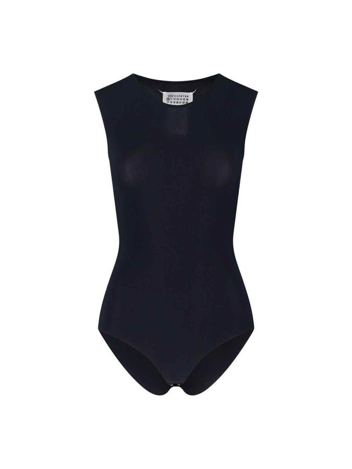 Maison Margiela Top Black Polyamide
