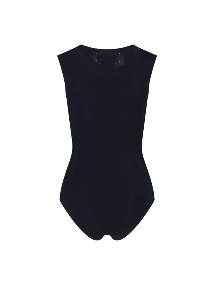 Maison Margiela Top Black Polyamide
