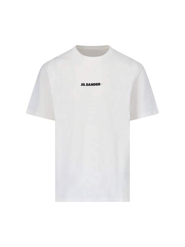 Jil Sander 100% Cotton t-shirt in white