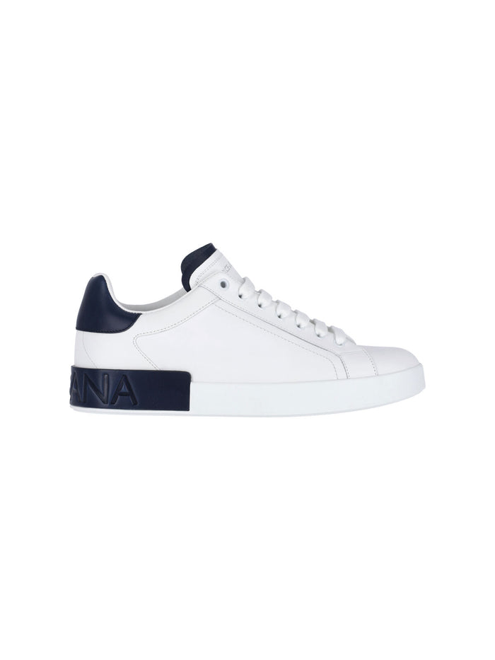 Dolce & Gabbana Sneakers Blue Outer: Calf Leather